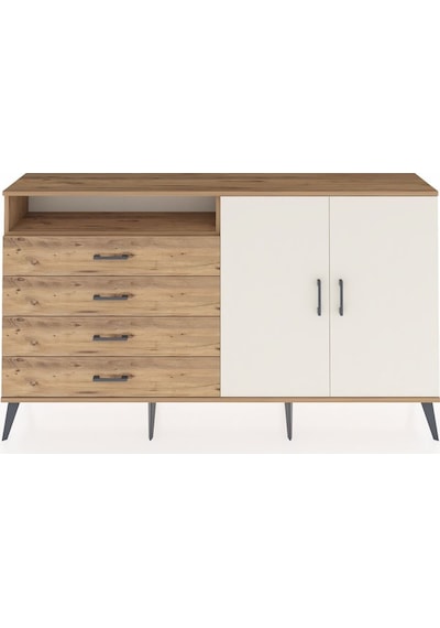 Arges Konsol 3 Raflı 4 Çekmeceli 2 Kapaklı 176x30x99 Çam-aytaşı/çam Aytası/atlas Çam - Atlas Çam Arges Konsol 3 Raflı 4 Çekmeceli 2 Kapaklı 176x30x99 Çam-aytaşı/çam Aytası/atlas Çam - Atlas Çam