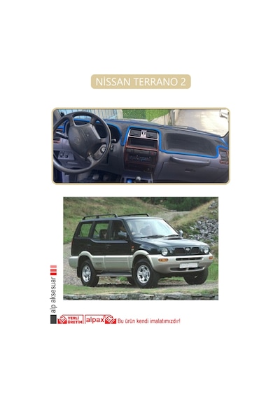 Nissan Terrano 2torpido Koruma Halısı Bej Kenar