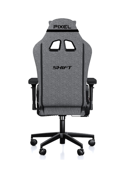 Pixel Shift Siyah Kumaş Oyuncu Koltuğu Gri