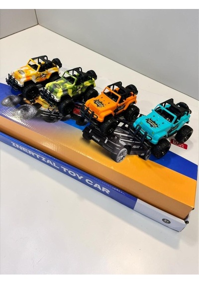 Sh40934 Sürtmeli Araba Off Road Jip Plastik