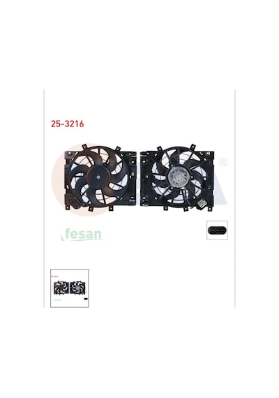 Opel Astra H 1.3cdti 2006-2010 Davlumbazlı İtmeli Fan Motoru