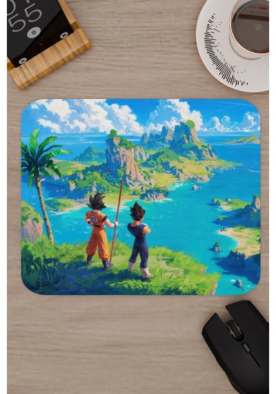 Dragon Ball Anime V2 - 22x18 Gaming Kauçuk Kaymaz Taban Mouse Pad Fare Altlığı