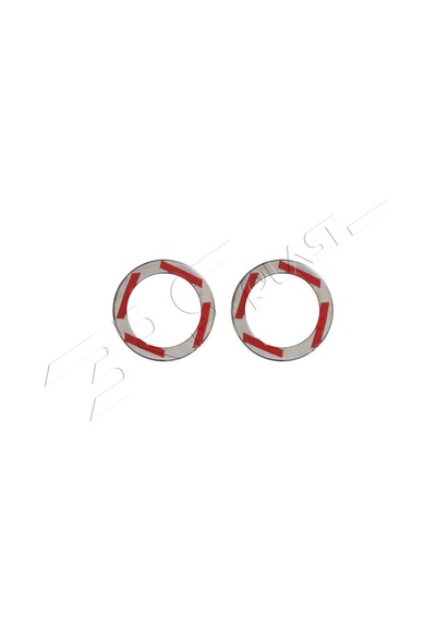 Ford Connect Uyumlu 2002 Ve Üzeri Krom Sinyal Çerçevesi 2 Parça Paslanmaz Çelik