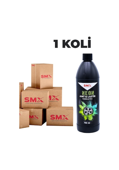 Neon Jant & Lastik Temizleyici 750 Ml. 12 Adet 1 Koli