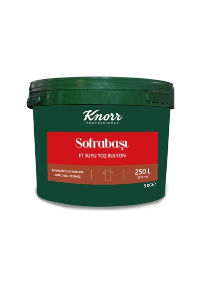 Knorr Sofrabaşı Et Suyu Toz Bulyon 5 KG