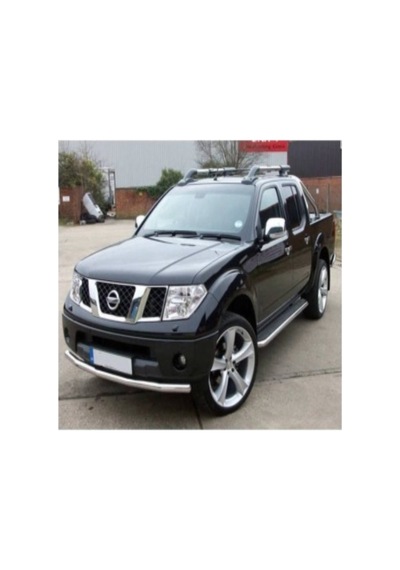Tüm Nissan Navara Modellerine Uyumlu Boru Tip Tavan Çıtası Krom Yapışkanlı