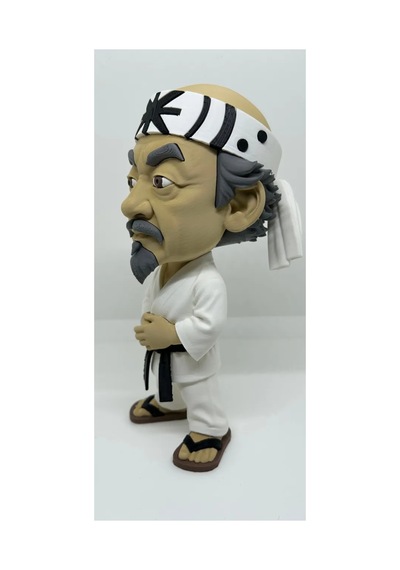 Maestro Kesuke Figür Miyagi İnterpretato A Da Figür