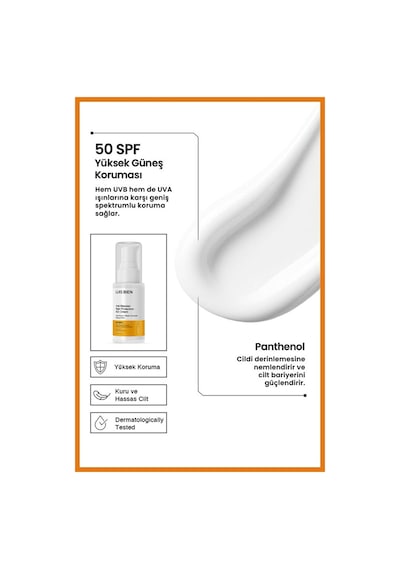 Luis Bien Leke Karşıtı SPF50+ Yüksek Korumalı Güneş Kremi 50 ML