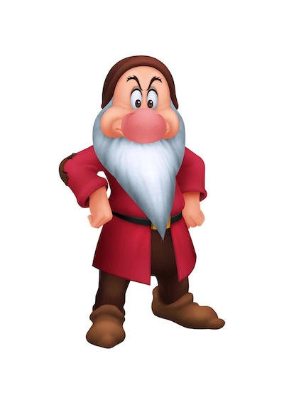Disney Orjinal Pamuk Prenses Ve 7 Cüceler Grumpy Minifigürü Dıs156
