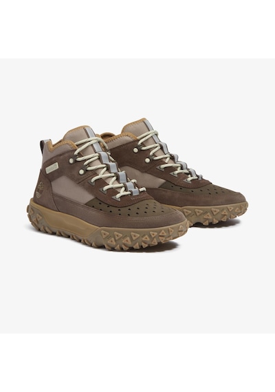 Timberland Green Stride Motion 6 Mid Lace Up Erkek Kahverengi Bot Tb0a6cw12421 Kahverengi