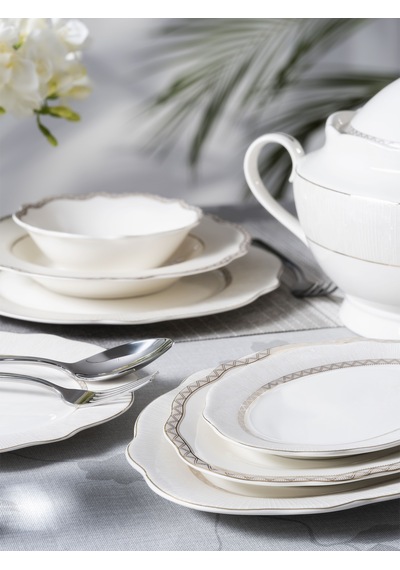 Pierre Cardin Lindia 60 Parça Yemek Takımı 000000001500219436 Altın