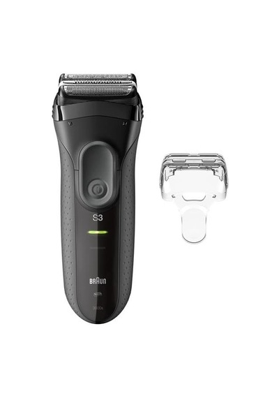 Braun Serisi 3+ Elektrikli Tıraş Makinesi, 3 Esnek Bıçak, Güçlü Microcomb, Almanya'da Üretilen Erkekler İçin Kuru Tıraş Makinesi, 3000s, Gri Braun Serisi 3+ Elektrikli Tıraş Makinesi, 3 Esnek Bıçak, Güçlü Microcomb, Almanya'da Üretilen Erkekler İçin Kuru Tıraş Makinesi, 3000s, Gri