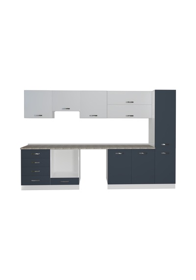 Decoraktiv Elite 325yq Ankastre Fırın Modüllü Mdf Hazır Mutfak Dolabı - Tezgah Dahil - Antrasit - Buz Gri Diğer Decoraktiv Elite 325yq Ankastre Fırın Modüllü Mdf Hazır Mutfak Dolabı - Tezgah Dahil - Antrasit - Buz Gri Diğer