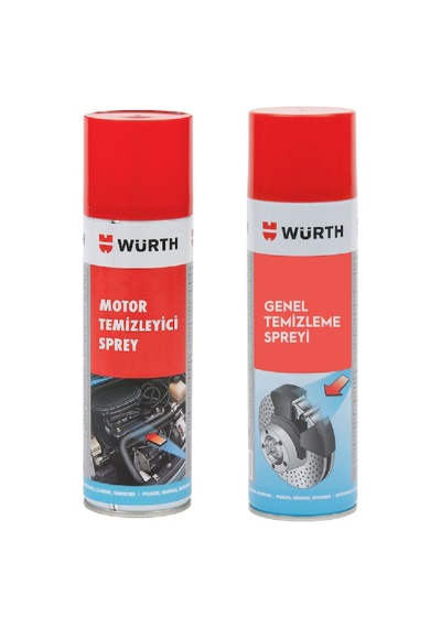 Motor Temizleyici 500 Ml + Fren Balata Spreyi 500 Ml