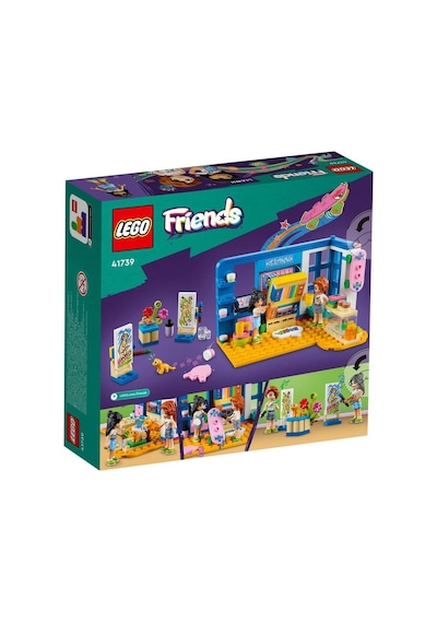 LEGO® Friends Liann'ın Odası 41739 6+ Yaratıcı Oyuncak Yapım Seti - 204 Parça