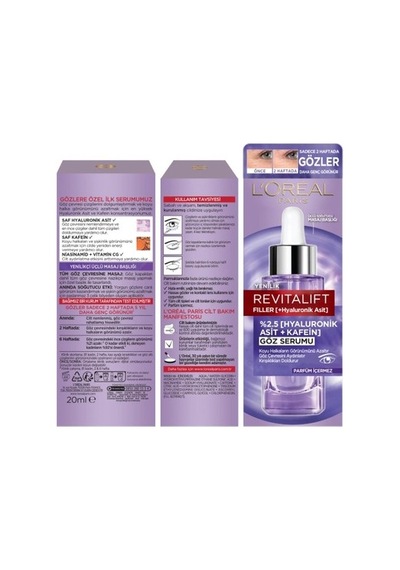 L'oréal Paris Revitalift Filler Göz Çevresi Göz Serumu