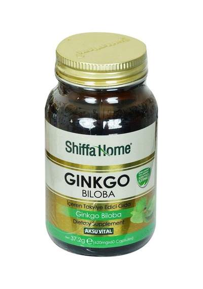 Shiffa Home Ginkgo Biloba Kapsülü Takviyesi 620 MG x 60 Kapsül