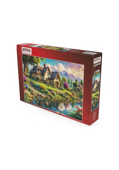 Nova Puzzle 1000 Parçalık Göl Kenarı Rüyası Puzzle - 41215