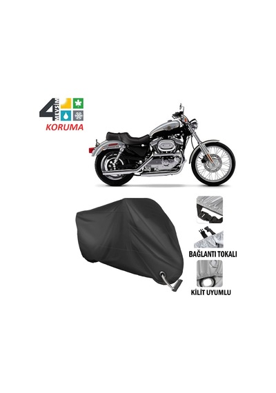 Harley-Davidson Sportster Custom Xl1200C Motosiklet Branda K.U-Si
