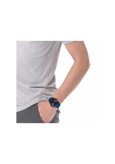 Lacoste 2011262 Quartz Silikon Lacivert 43 Mm Erkek Kol Saati