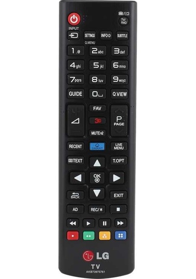 Ksp Kl LG Uyumlu 3D ve Smart Tuşlu Akb73975761 Lcd-Led Tv Kumanda