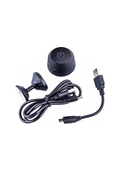 1080p Wifi Mini Gizli Kamera Siyah