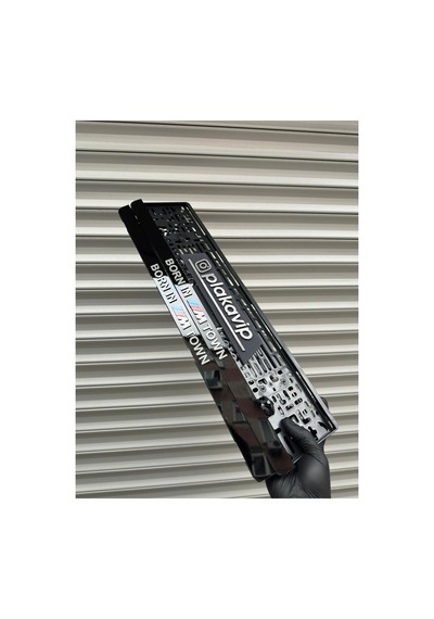 App Plakalık 2 Adet Mat Piano Black Bmv Plakalık Uyumlu - 842410694