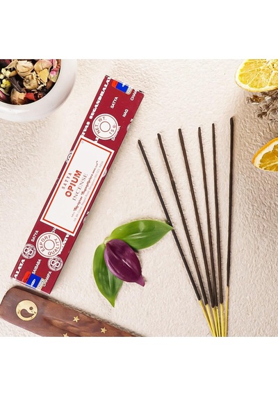 Opium Masala Organik Çubuk Tütsü - Gizemli Ve Yoğun Koku