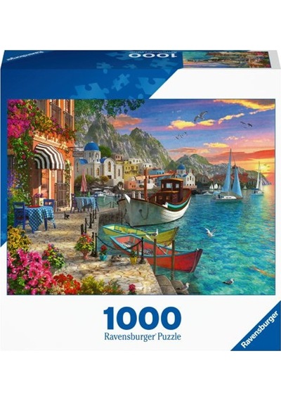 820689 Ravensburger. Yunanistan Manzara - 1000 Parça Puzzle.