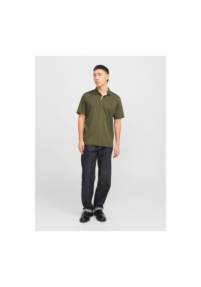 Jack & Jones Jprccrodney Ss Polo Noos Olive Night Olive Night