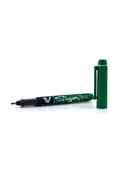 Sw-vsp-g V-signpen Kalem, Yeşil 165-Koyu Yeşil