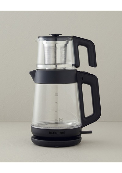 English Home CMK 6001 Cam Çay Makinesi ve Kettle