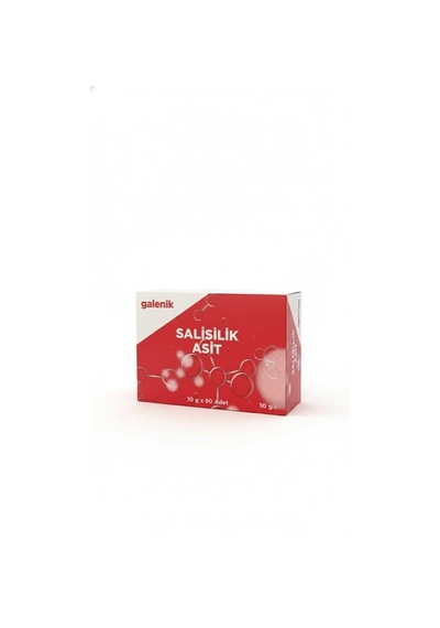 Galenik Salisilik Asit Acıde Salıcylıque 10 Gr X 50 Adet