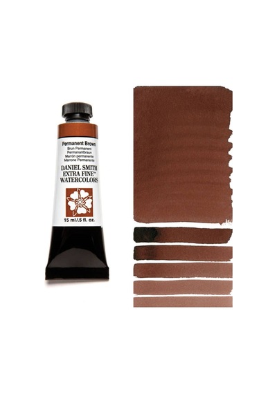 Extra Fine Tüp Suluboya 15 Ml Seri 2 Permanent Brown Nocolor-fedc37f3