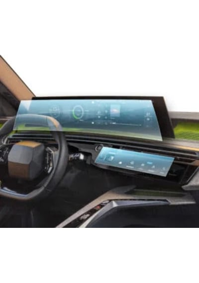 Peugeot 3008-5008 2024-2026 Uyumlu 21 Dijital Gösterge Navigasyon Ve Klima 9h Nano Ekran Koruyucu 2 Li Set