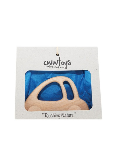 Cwwtoys Minik Tostos Boyasız Ahşap Oyuncak, Masif Kayın, 18 Ay+