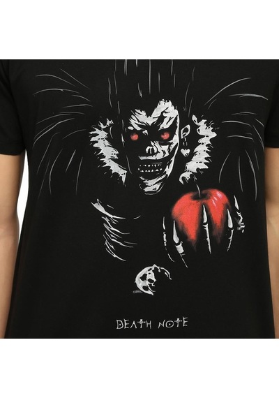 Bant Giyim - Death Note Elma Sever Ryuk Siyah Erkek Tişört