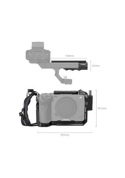 Smallrig 4184b Sony Fx30 / Fx3 El Tipi Kamera Kafesi Kiti