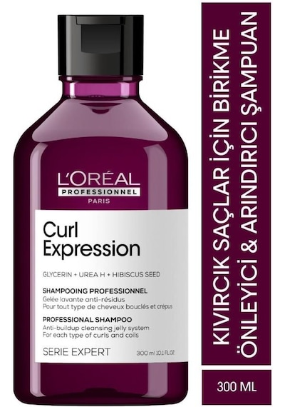 L'Oréal Professionnel Serie Expert Curl Expression Birikme Önleyici Şampuan 300 ML