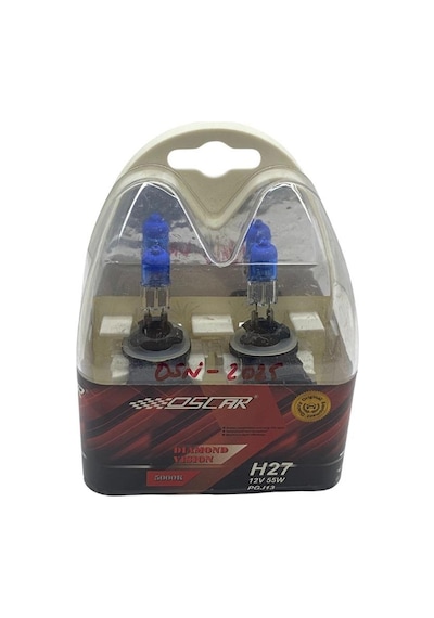 12v H27 Ampul 55w Beyaz Işık 5000k 881 L Soket 2 Ad