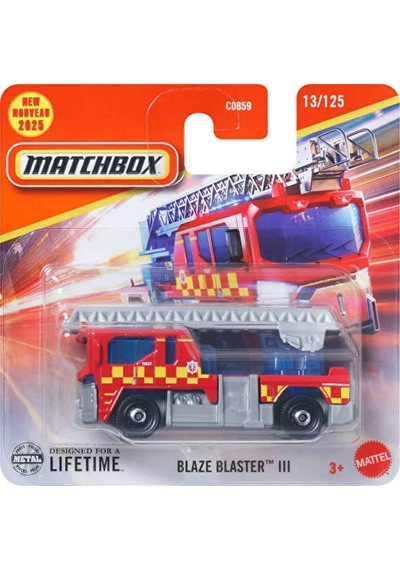 Mattel Matchbox Blaze Blaster 3 Araba C0859-hbr30 Çok Renkli