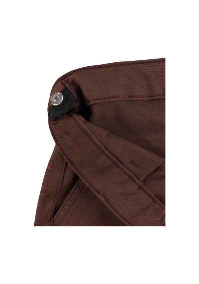 Civil Boys 3 Cepli Chıno 6-9 Yaş Pantolon - Kahverengi Koyu Kahve