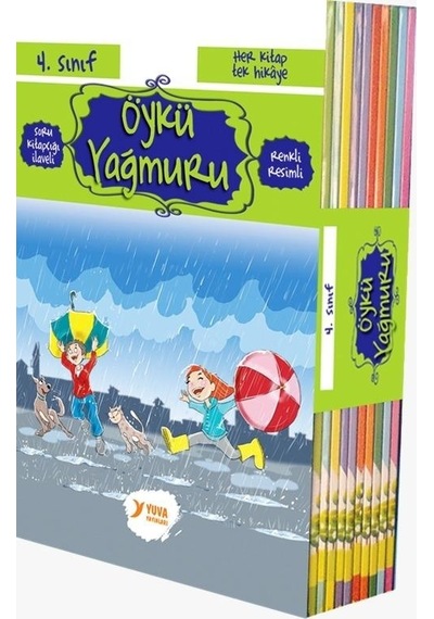 4.Sınıf Öykü Yağmuru 10 Kitap - Yuva Yayınları