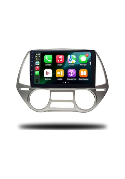 Carplayer Hyundai İ20 2009-2011 Uyumlu Android Multimedya 6gb Ram 64gb Hafıza