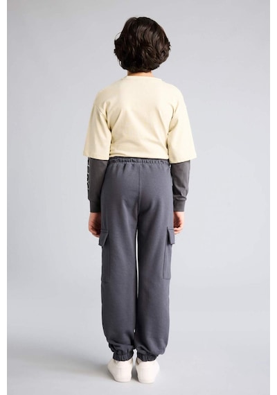 Defacto Jogger Fıt Pantolon Erkek Çocuk G6153a826spar31 Antrasit-ar31