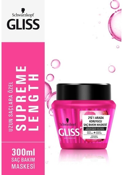 Gliss Supreme Length Saç Bakım Maskesi 2 x 300 ML
