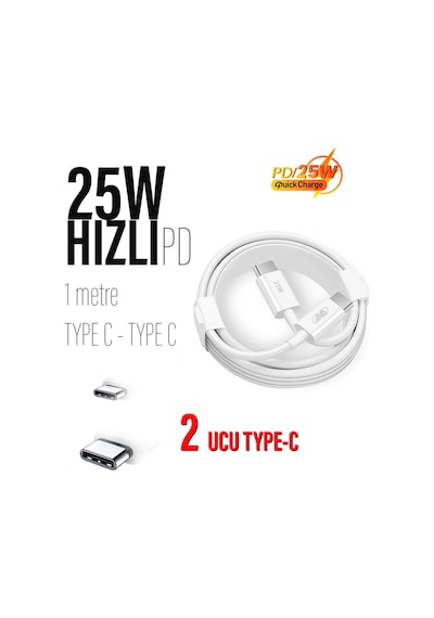 Samsung M33 5g Uyumlu Şarj Kablosu Type C 25w Hızlı Kablo