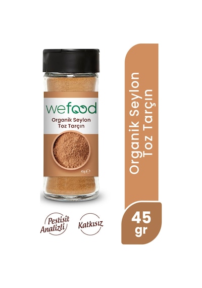 Organik Glütensiz Vegan Katkısız Seylon Tarçın Tozu 45 Gr. Diğer