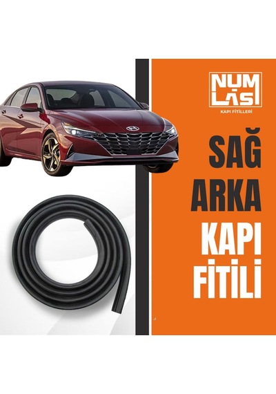 Hyundai Elantra 2020-2025 Sağ Arka Kapı Fitili-a Kalite-numlas-nm6310
