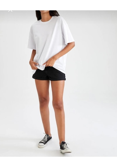 Kozia Outdoors Malkocbey Beyaz Oversize Unisex T-şhirt Beyaz Beyaz